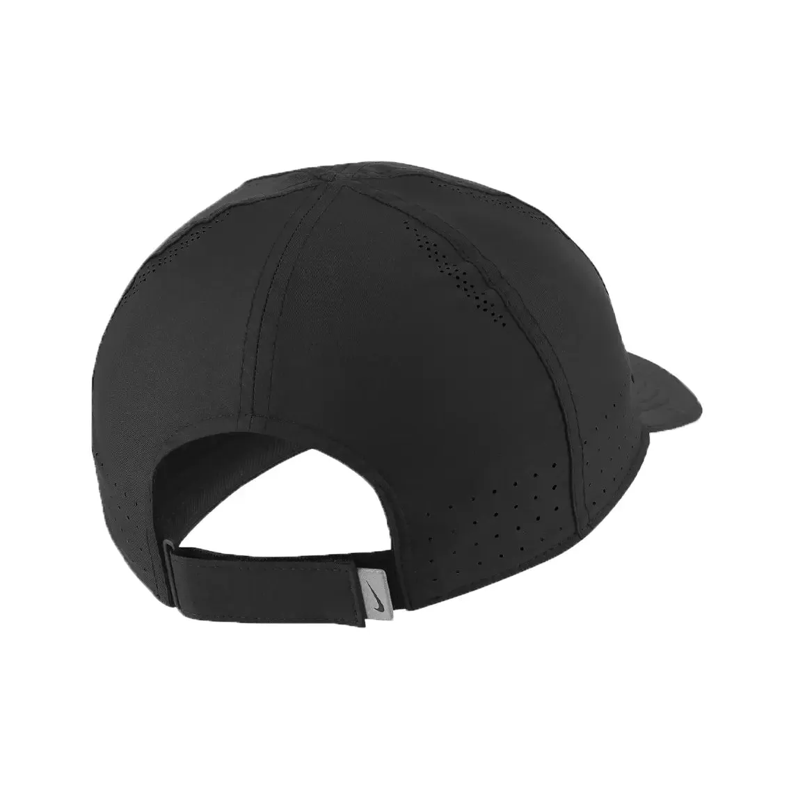 Nike AeroBill Featherlight Perforated Running Cap - Black