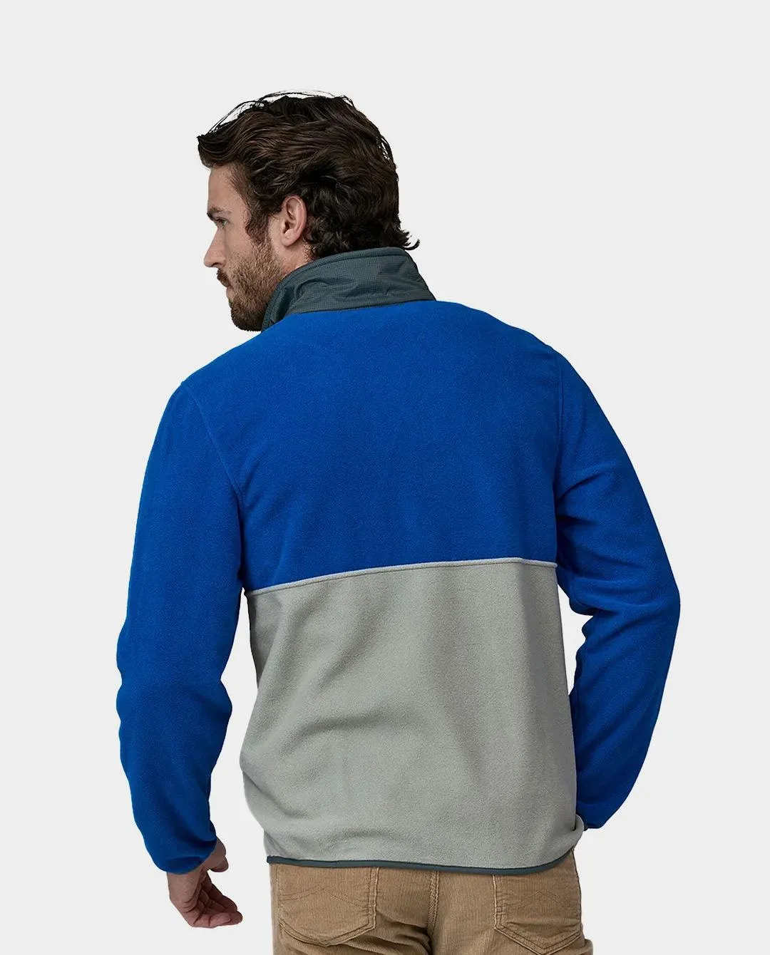 Patagonia M’s Microdini 1/2 Zip Pullover - Sleet Green