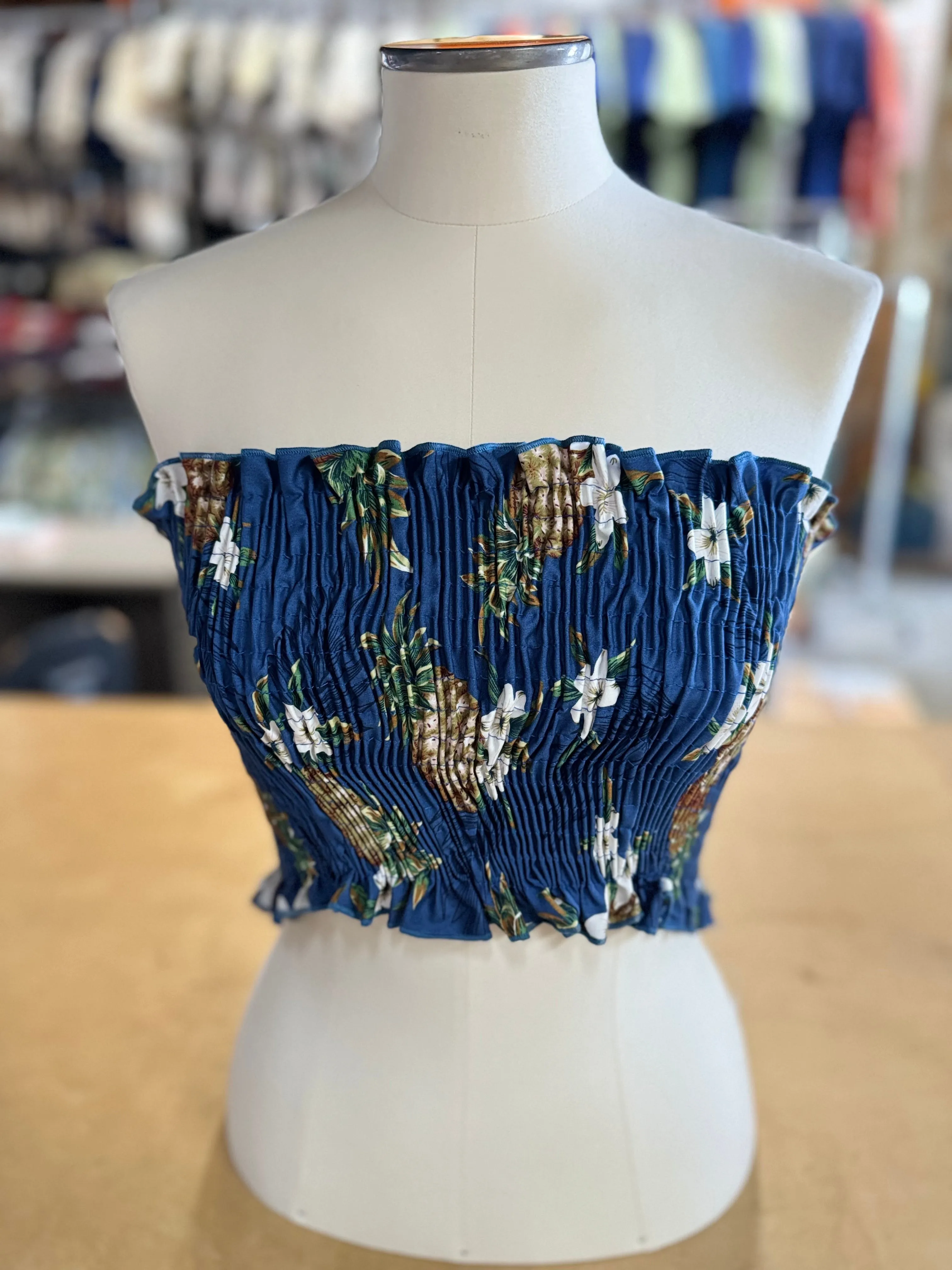 Pineapple Tube Top - Authentic Hawaiian Made