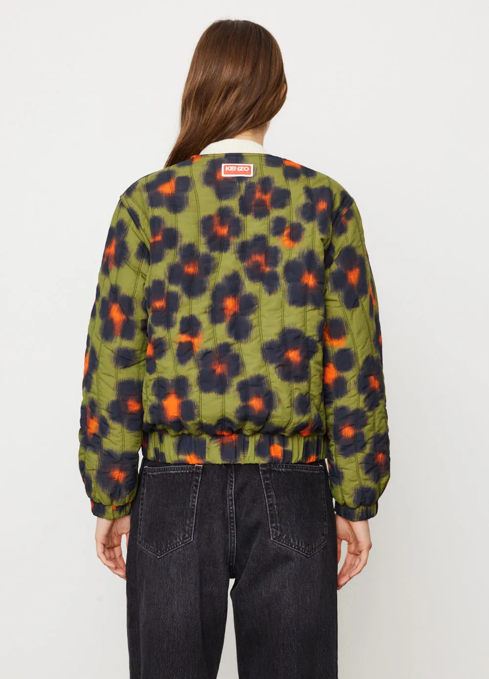 Printed Quilted Jacket