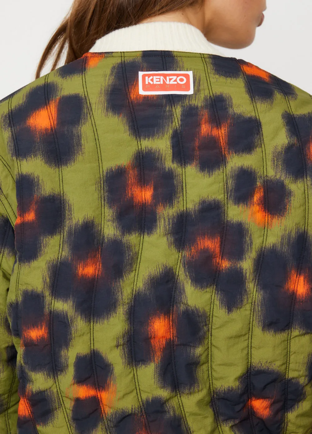 Printed Quilted Jacket