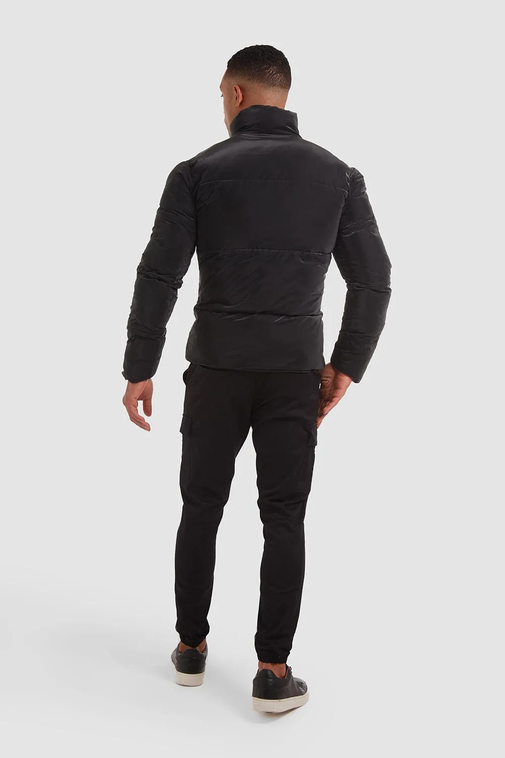 Puffa Jacket in Black