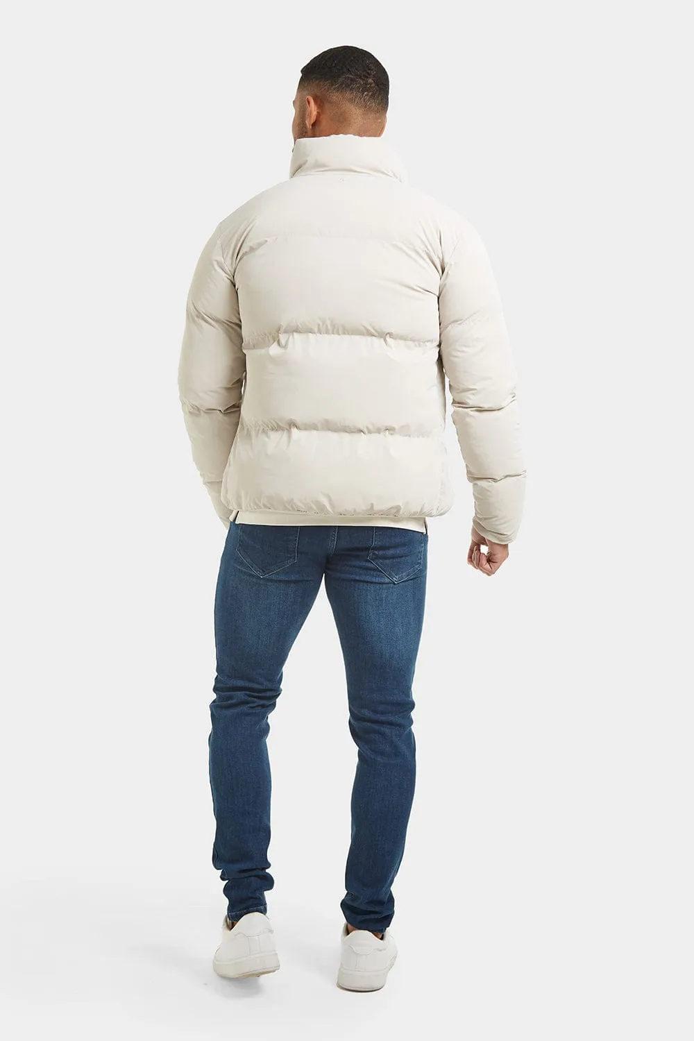 Puffa Jacket in Putty