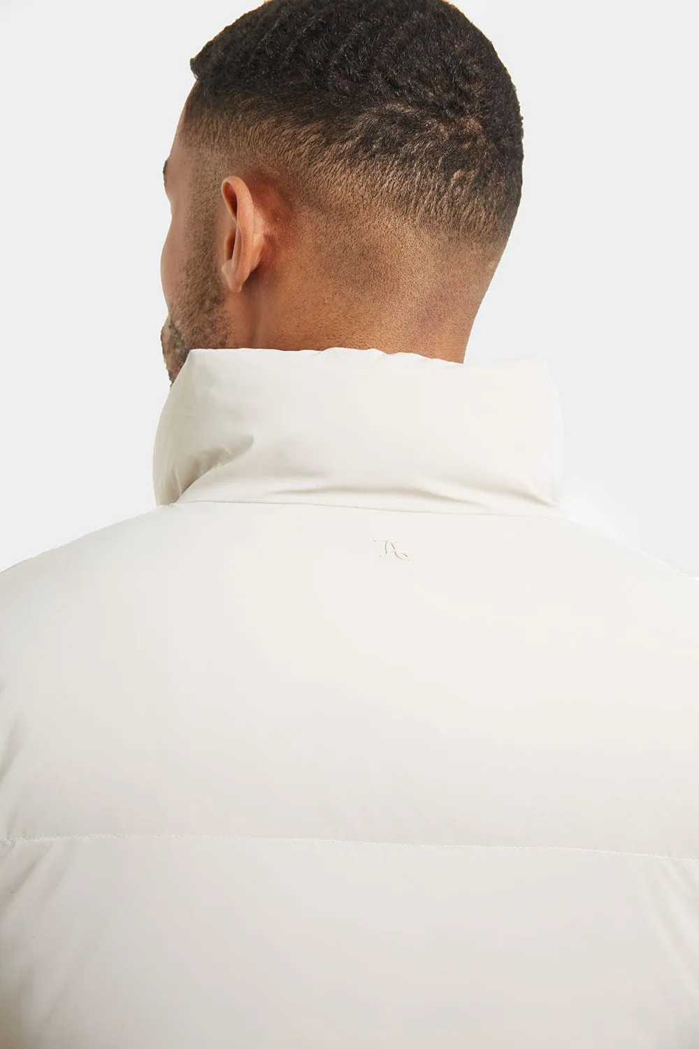 Puffa Jacket in Putty