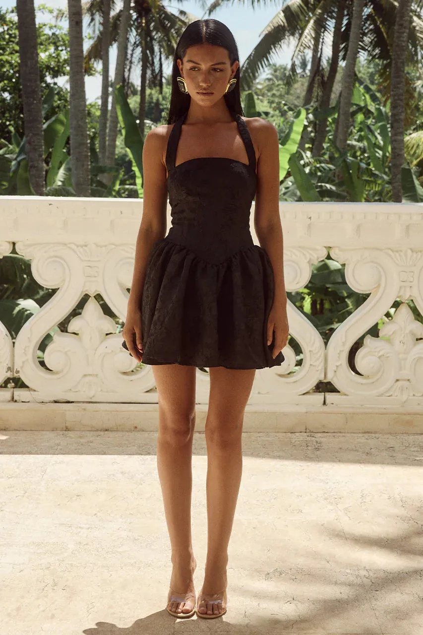 Sabine Mini Dress-Black