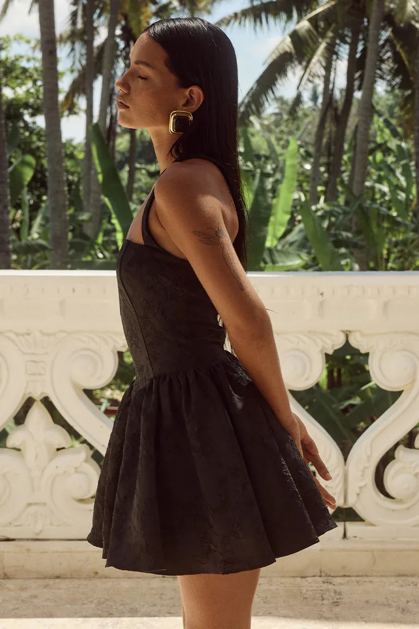 Sabine Mini Dress-Black