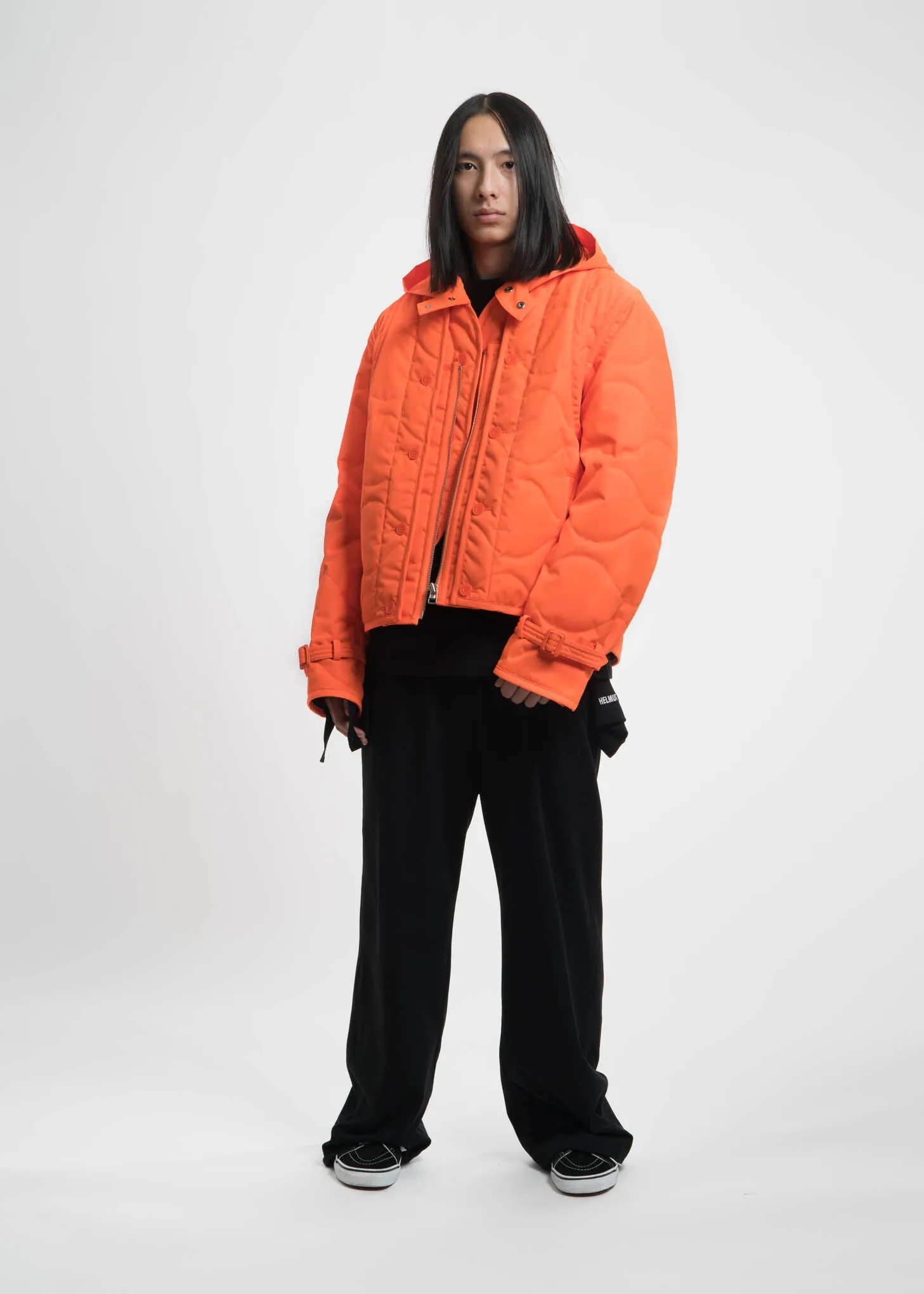 Safety Orange Quilted Vest