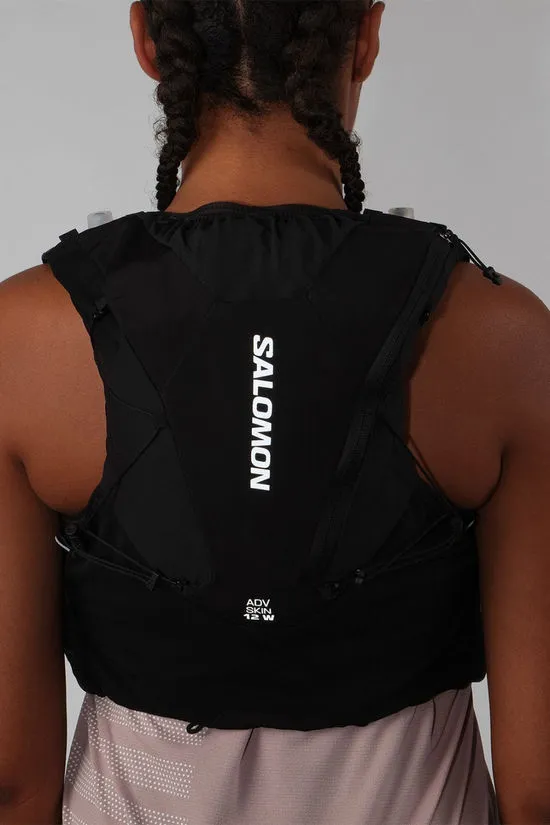 Salomon Advanced Skin 12 Set Race Vest Womens SS25 (with flasks)