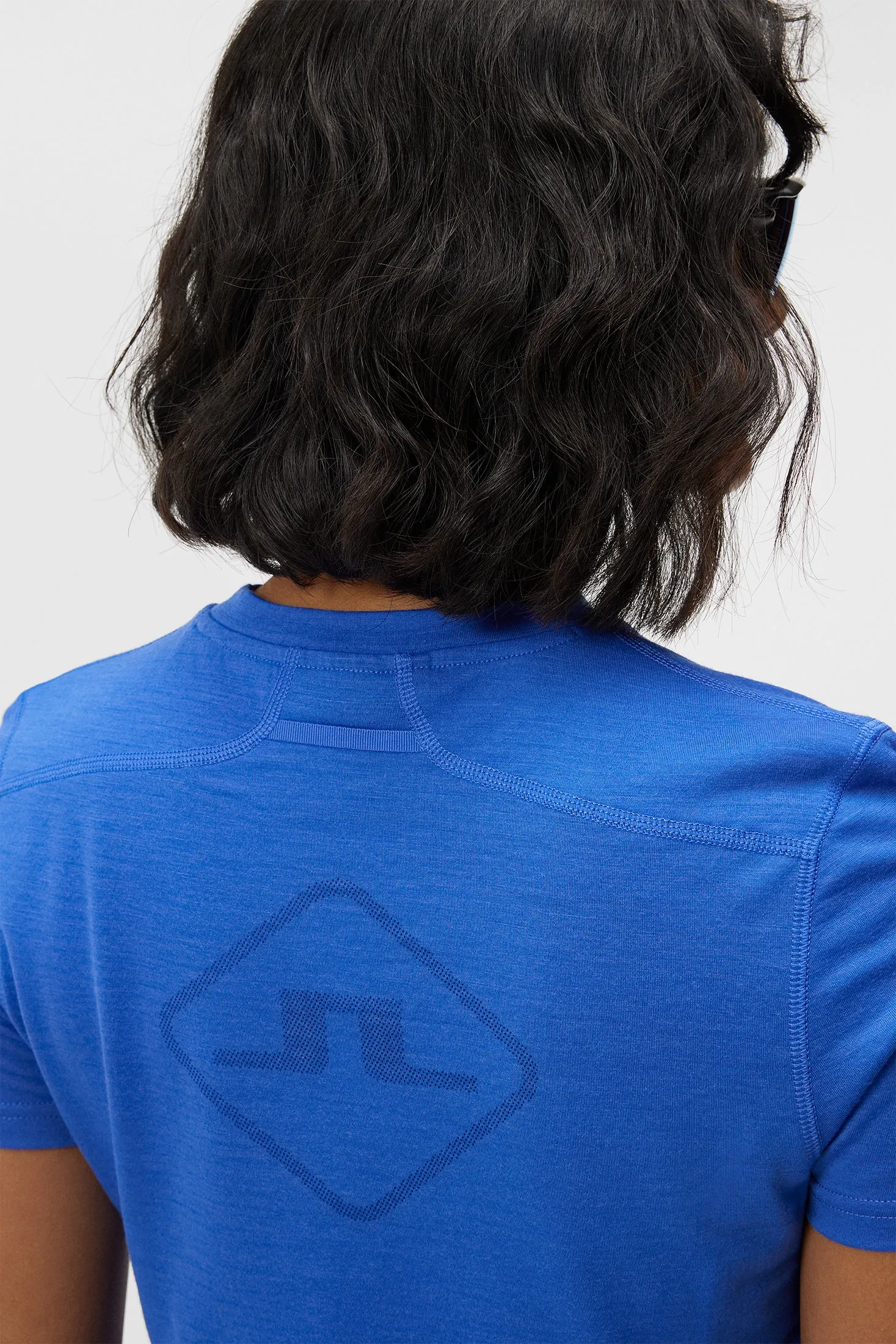 Shauna Wool T-shirt / Dazzling Blue