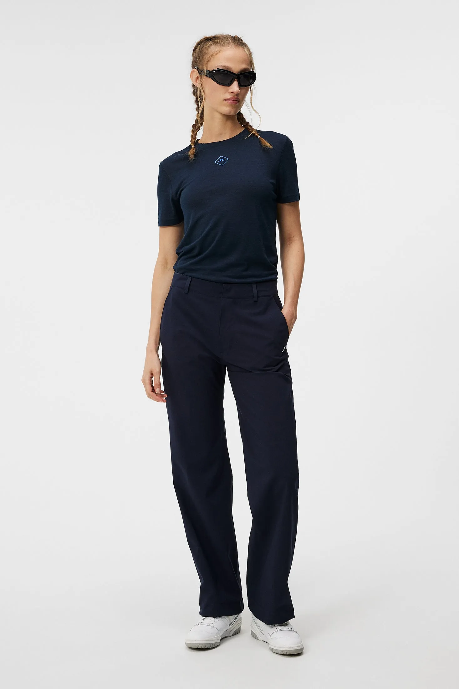 Shauna Wool T-shirt / JL Navy