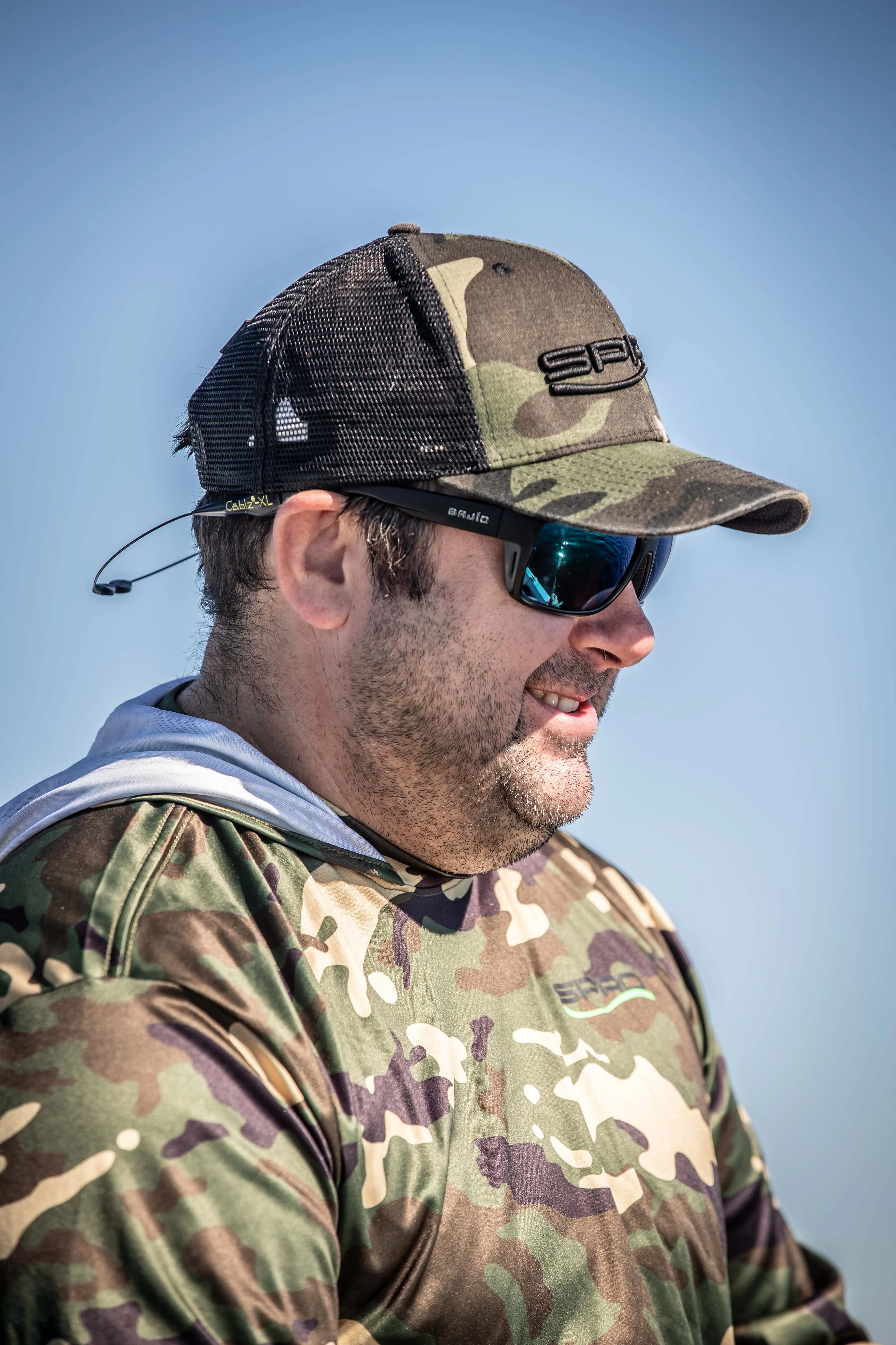 SPRO FLATBILL HAT CAMO/BLACK BLACK