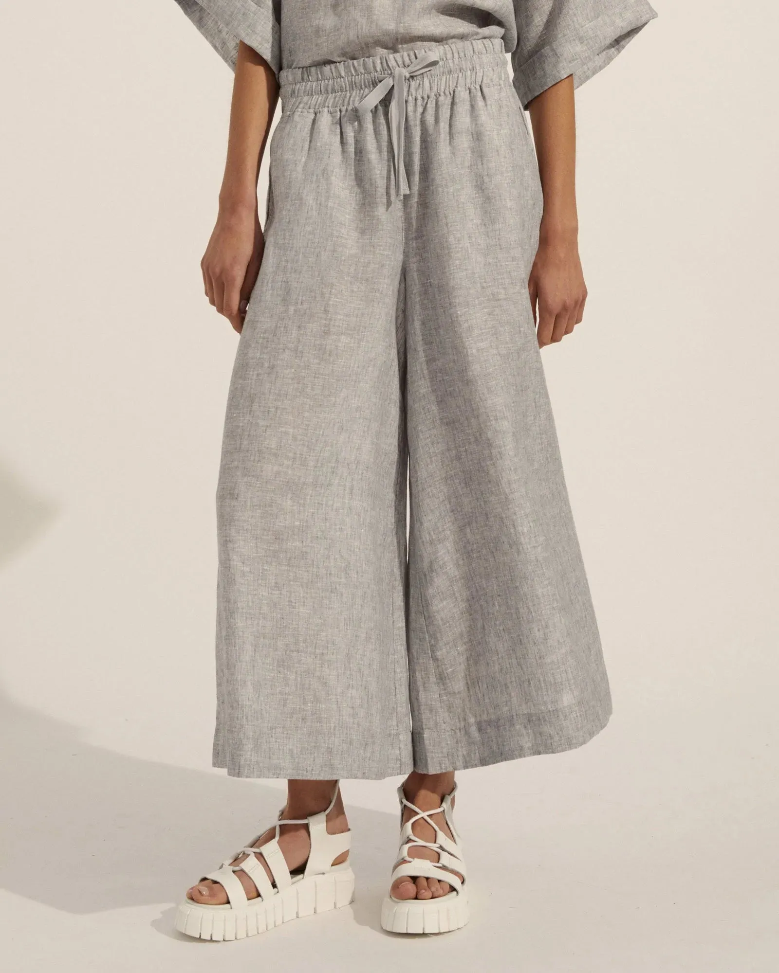Stead Pant in Chambray