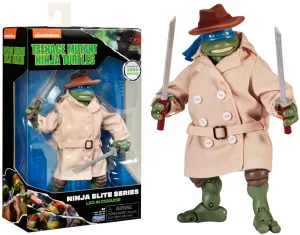 Teenage Mutant Ninja Turtles Classic Elite 6" Inch Action Figure - Leo in Disguise - Playmates *SALE!*