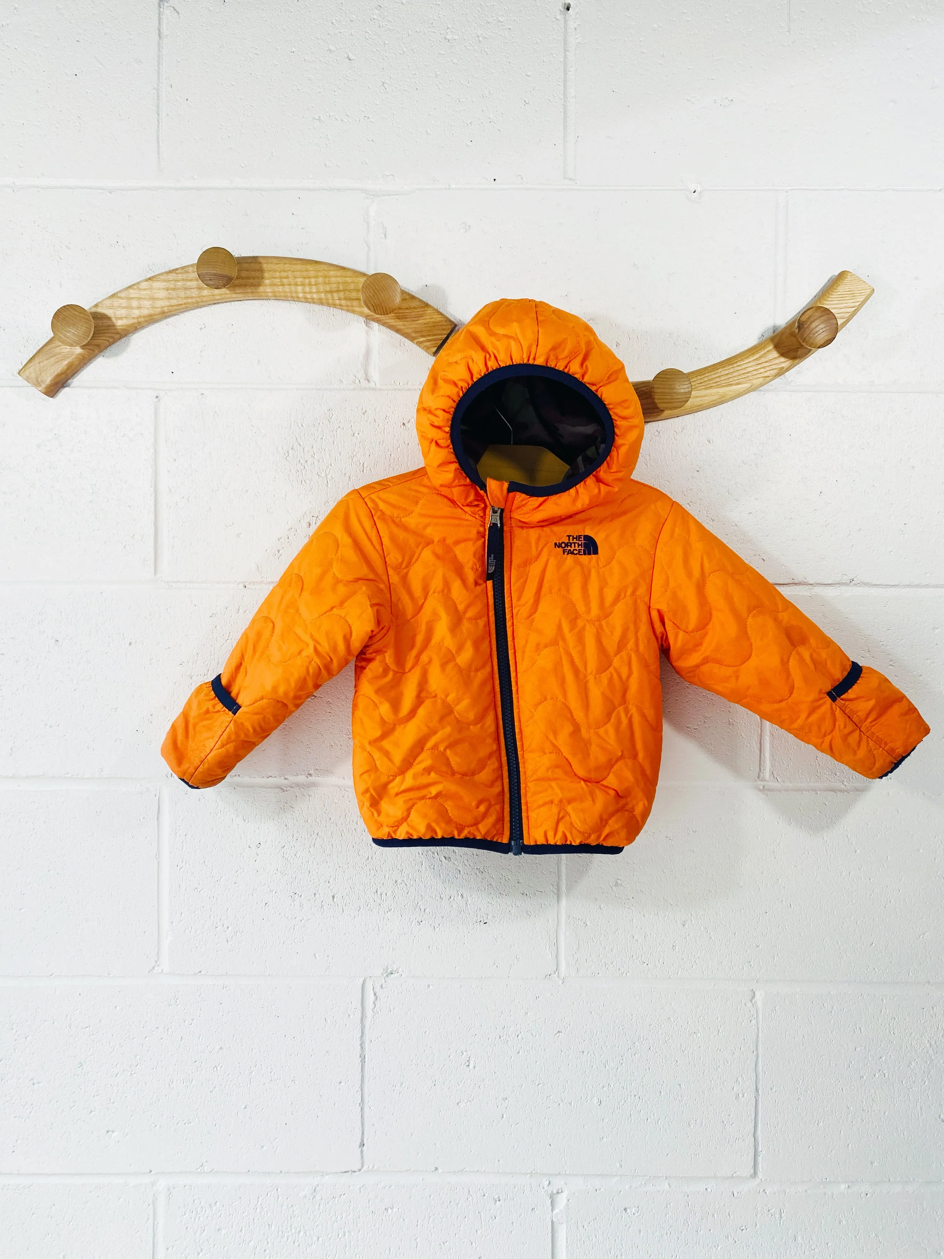 The North Face Orange   Camo Reversible Jacket, 2 years