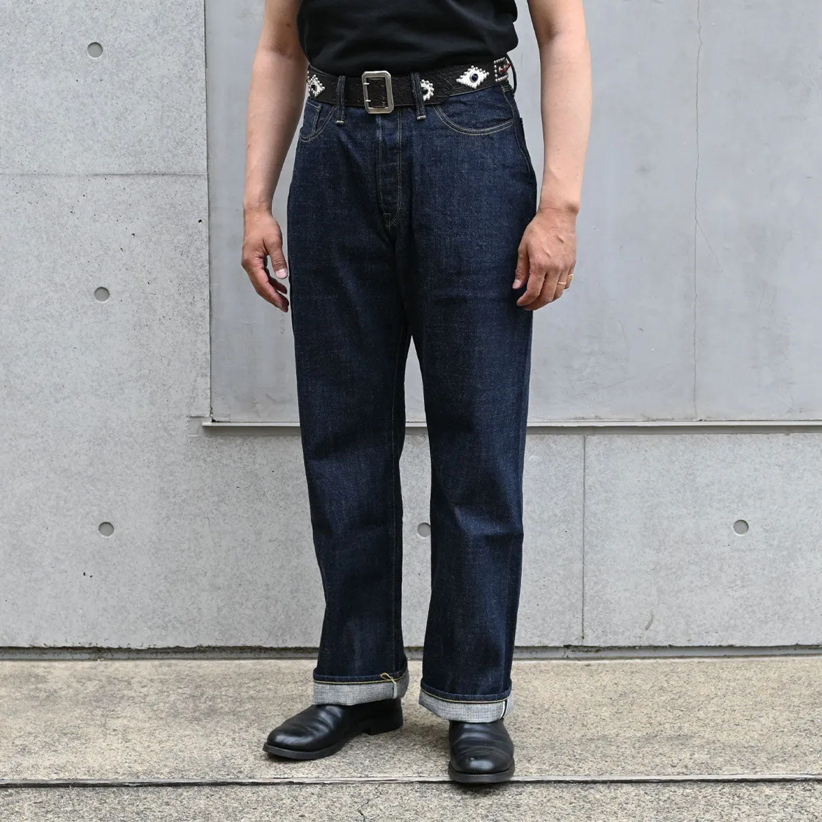 Waist Overalls Dirt Denim / Lot.1604