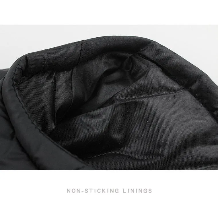 Waterproof Padded Dog Jacket with Zipper - Cozy & Protective for Small to Large Dogs!