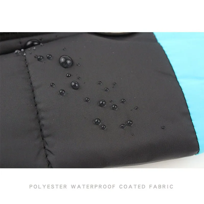 Waterproof Padded Dog Jacket with Zipper - Cozy & Protective for Small to Large Dogs!
