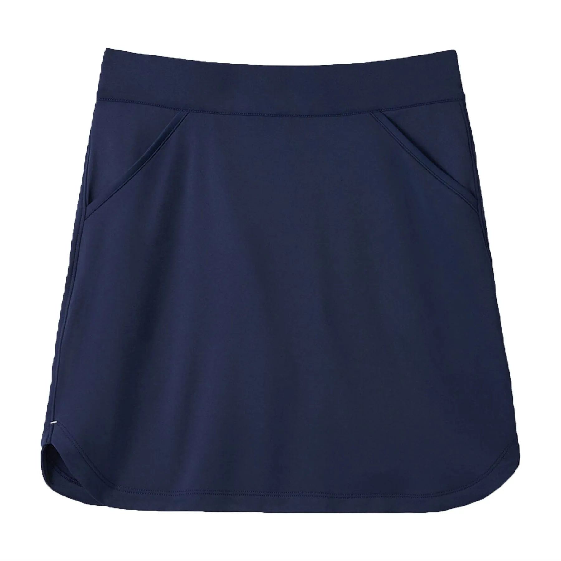 Womens Alice Petal Hem Skort Navy - 2025