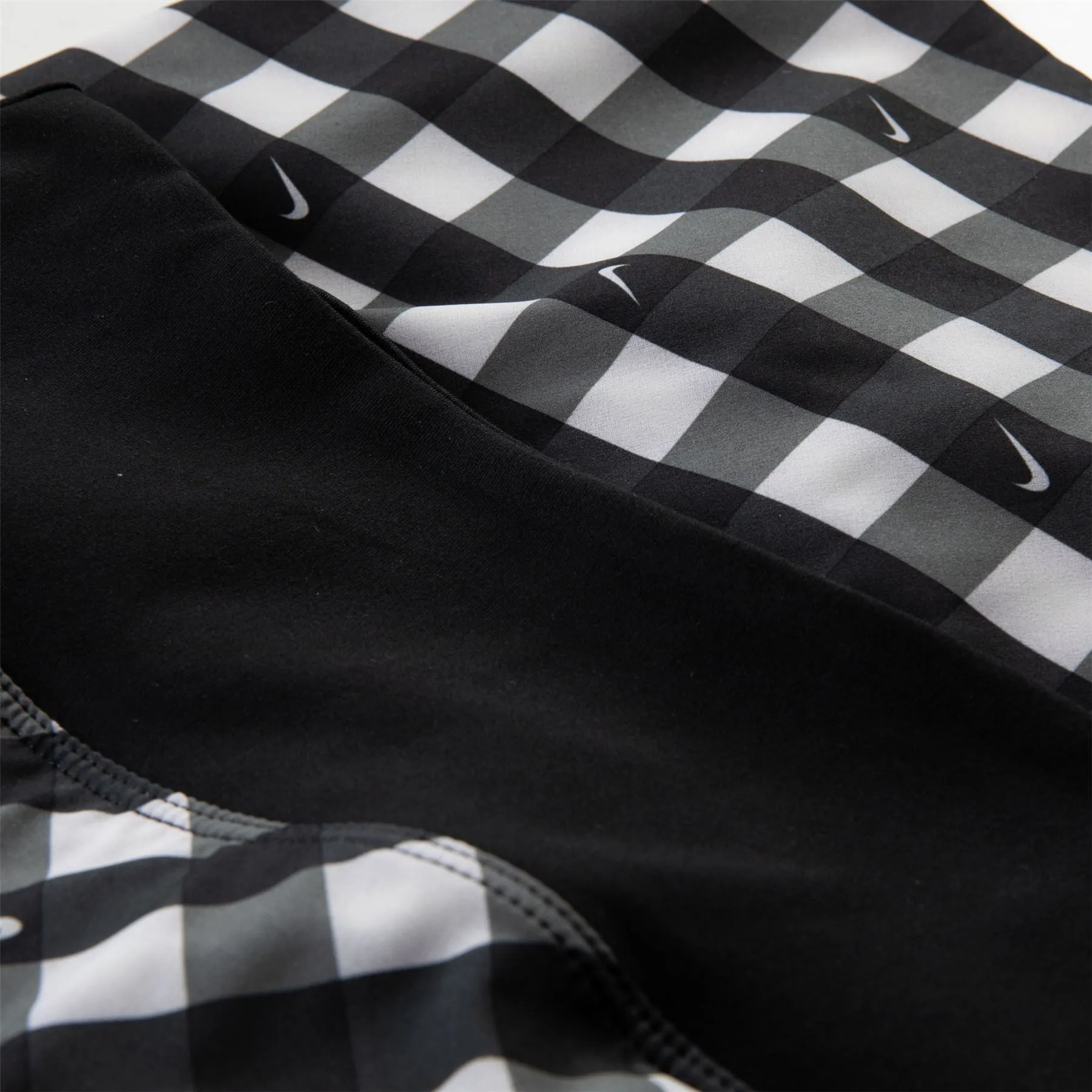 Womens DRI FIT Printed Club Skirt Black/Black - SS23