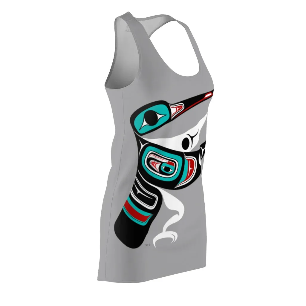 Women's Hummingbird Poly Racerback Dress