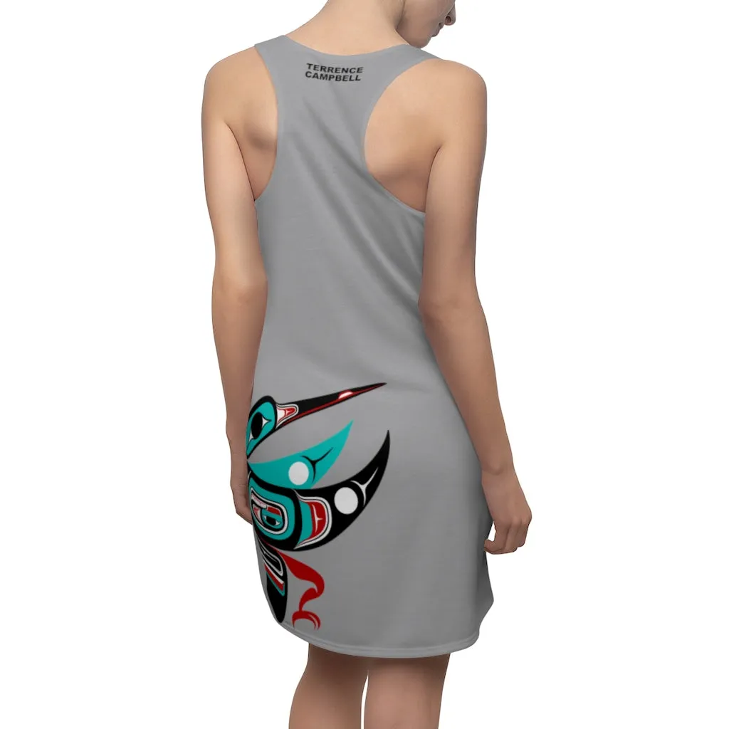 Women's Hummingbird Poly Racerback Dress