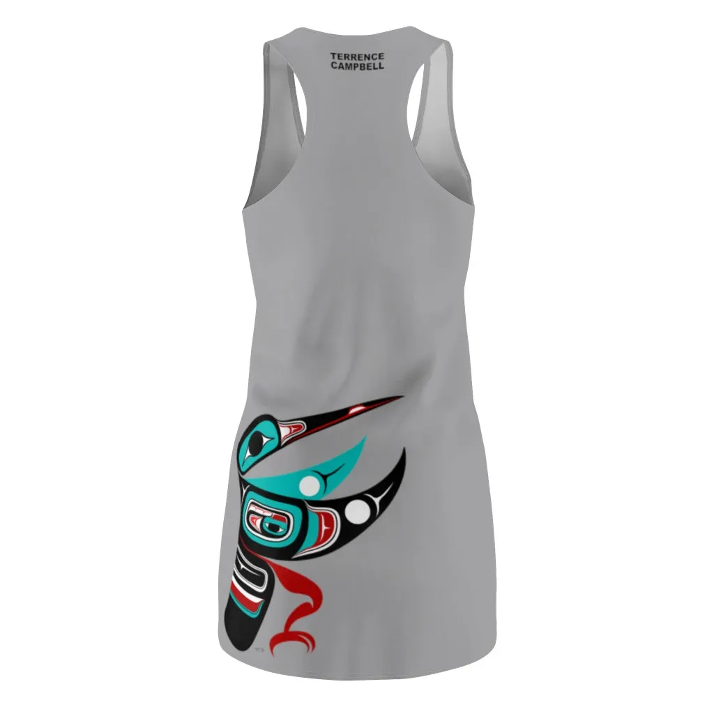 Women's Hummingbird Poly Racerback Dress