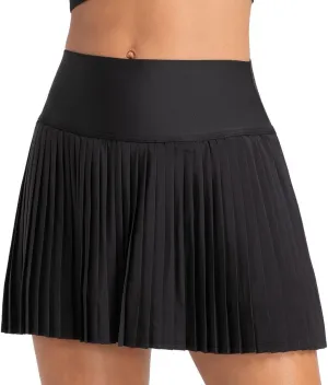 Womens Tennis Skirts with Pockets High Waist Workout Running Skirts Pleated Athletic Skirts Skort