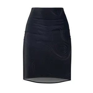 YE Midnight Passions Women's Pencil Skirt
